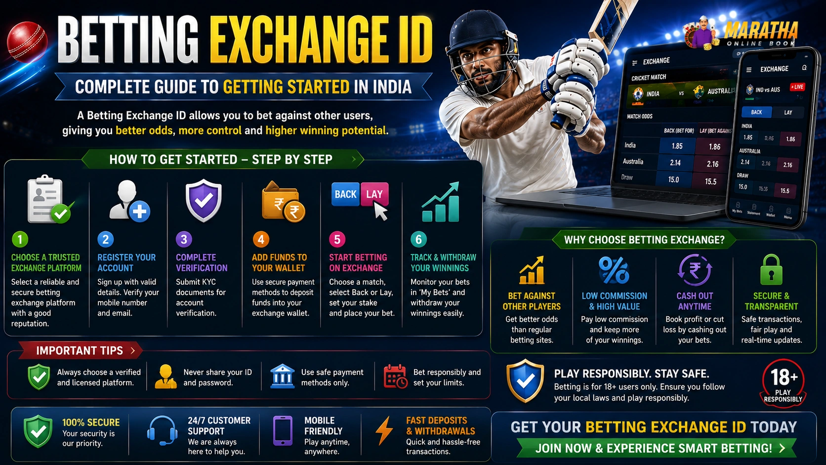 Betting Exchange ID – Complete Guide to Getting Started in India