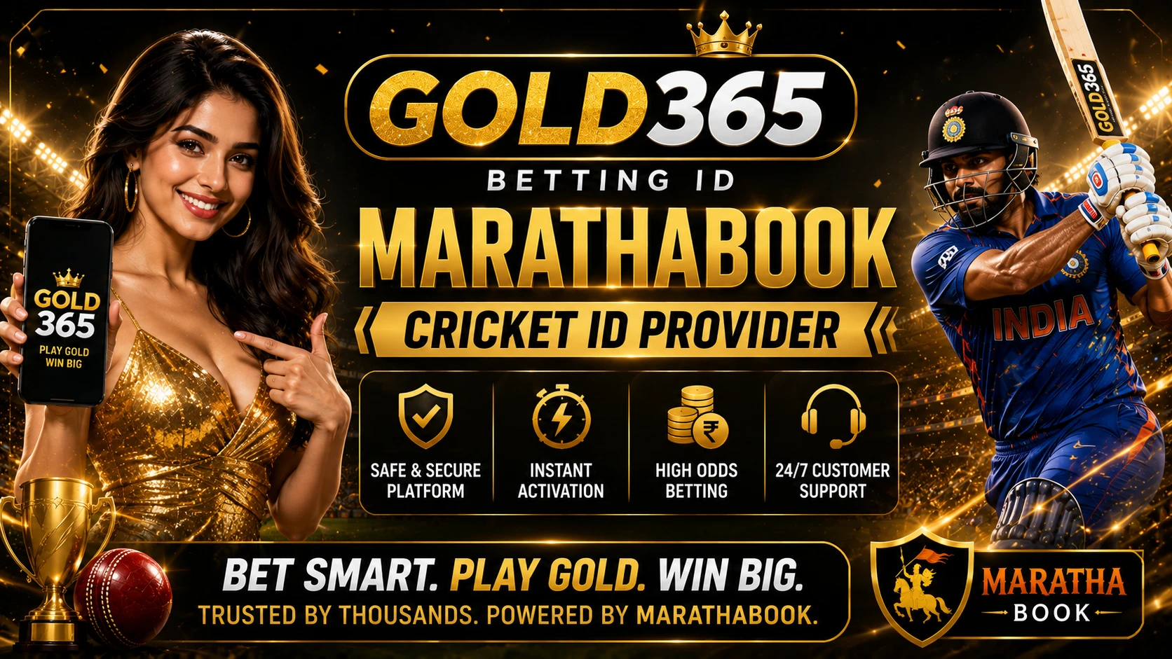 Gold365 Betting ID _ MarathaBook Cricket ID Provider