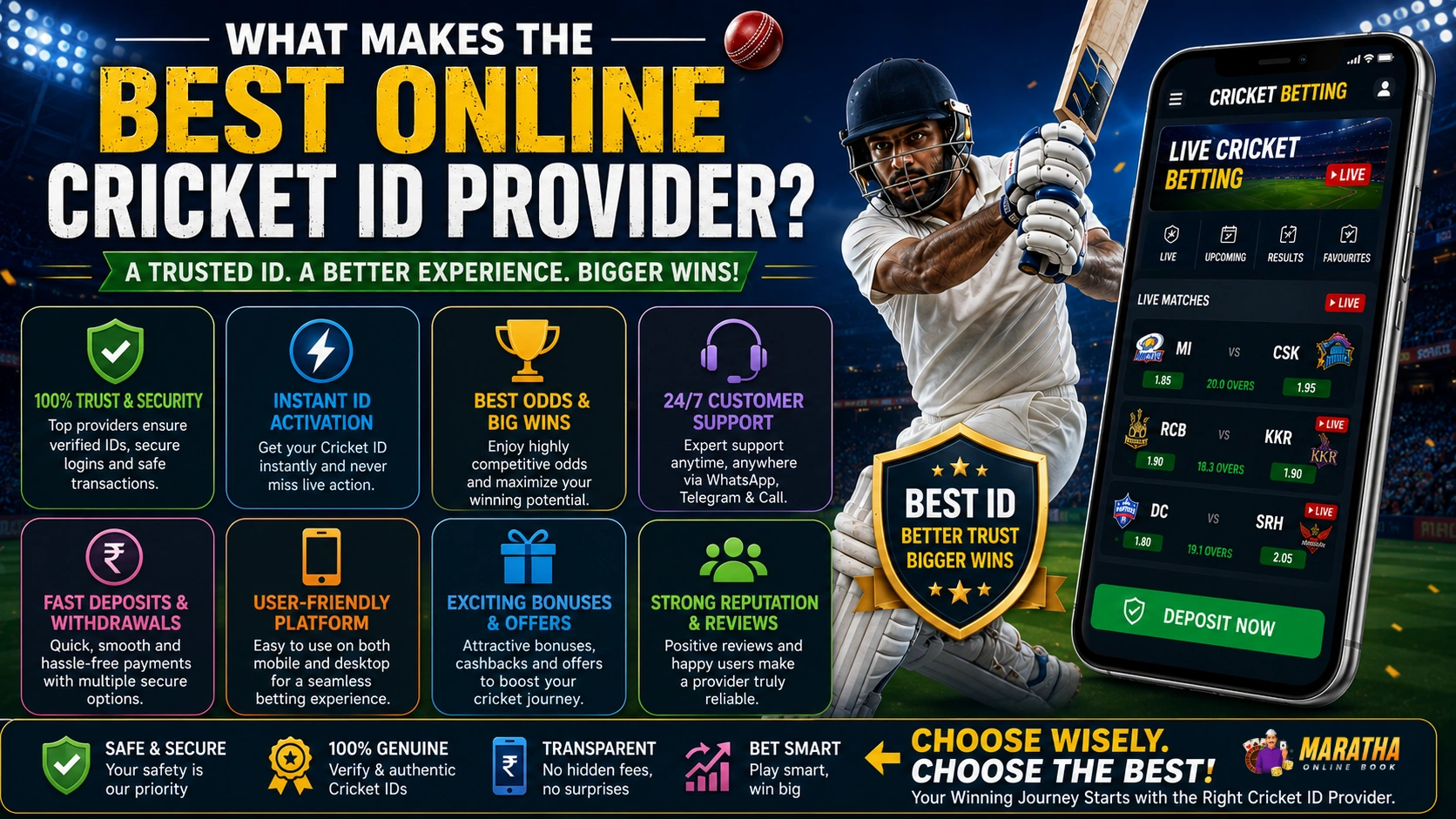 Top Platforms for the Best Online Cricket ID